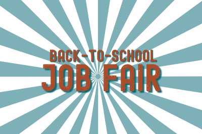 Back to School Job Fair